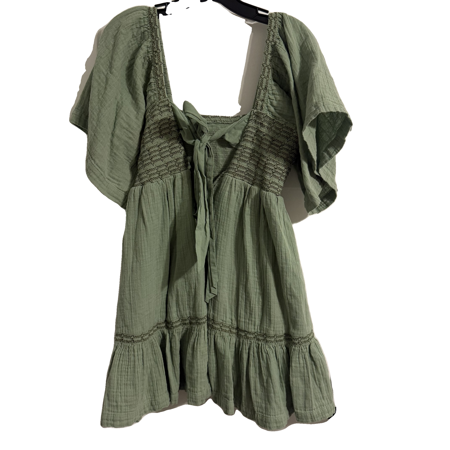 Dress Casual Short By Free People In Green, Size: Xs