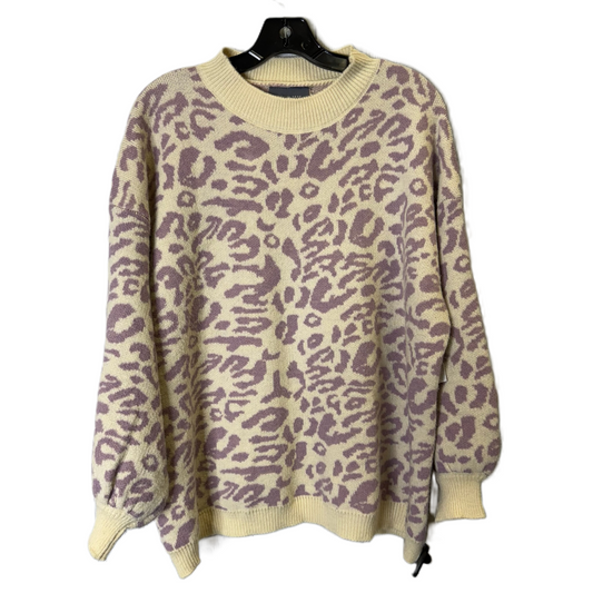 Sweater By Clothes Mentor In Purple, Size: M