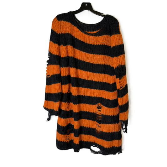 Sweater By Clothes Mentor In Orange, Size: 1x