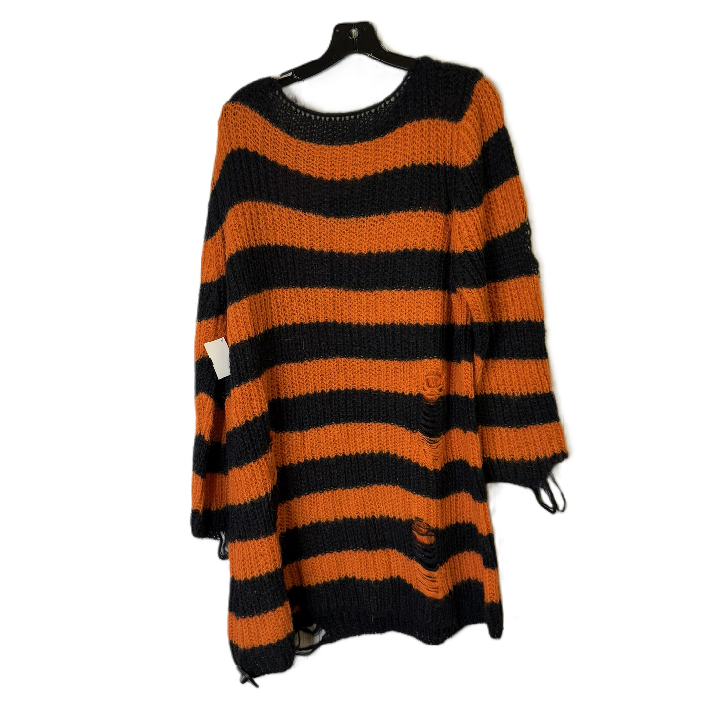 Sweater By Clothes Mentor In Orange, Size: 1x