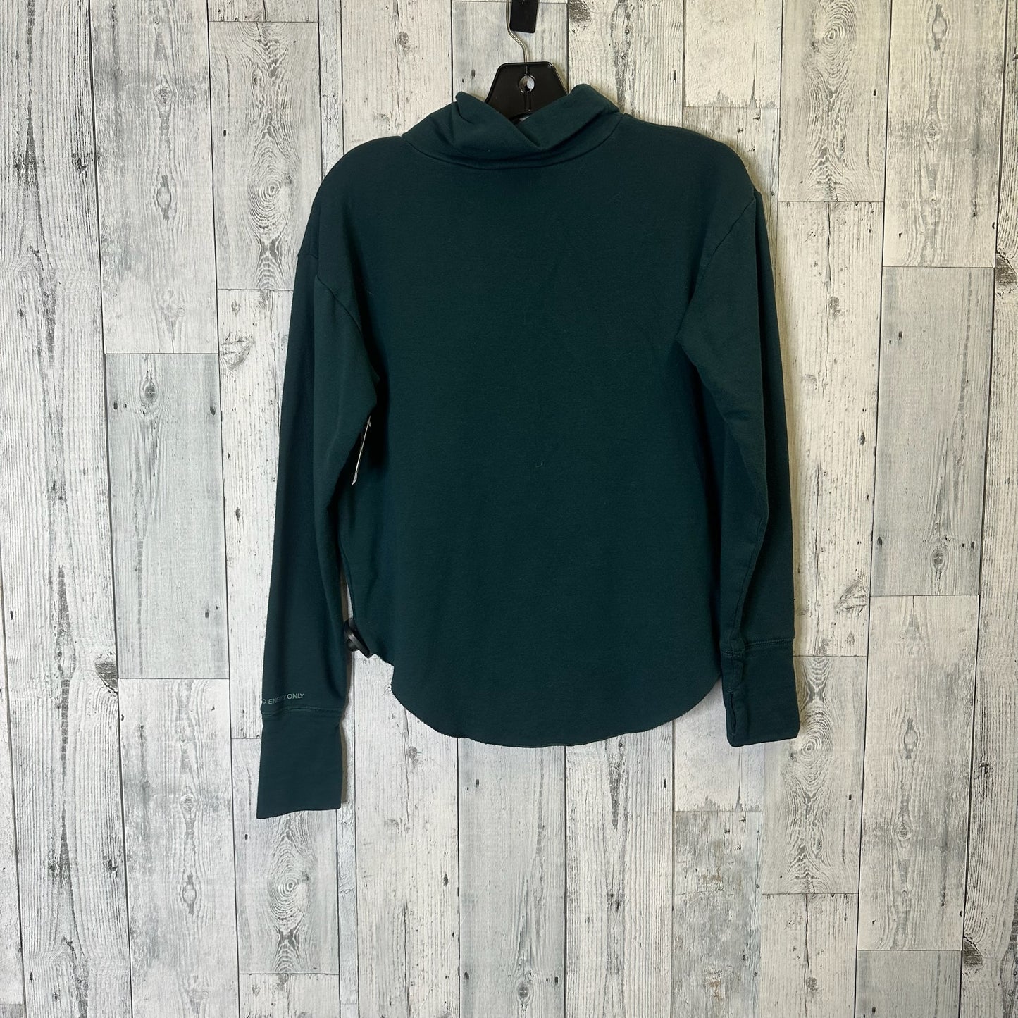 Athletic Top Long Sleeve Collar By Aerie In Green, Size: Xs
