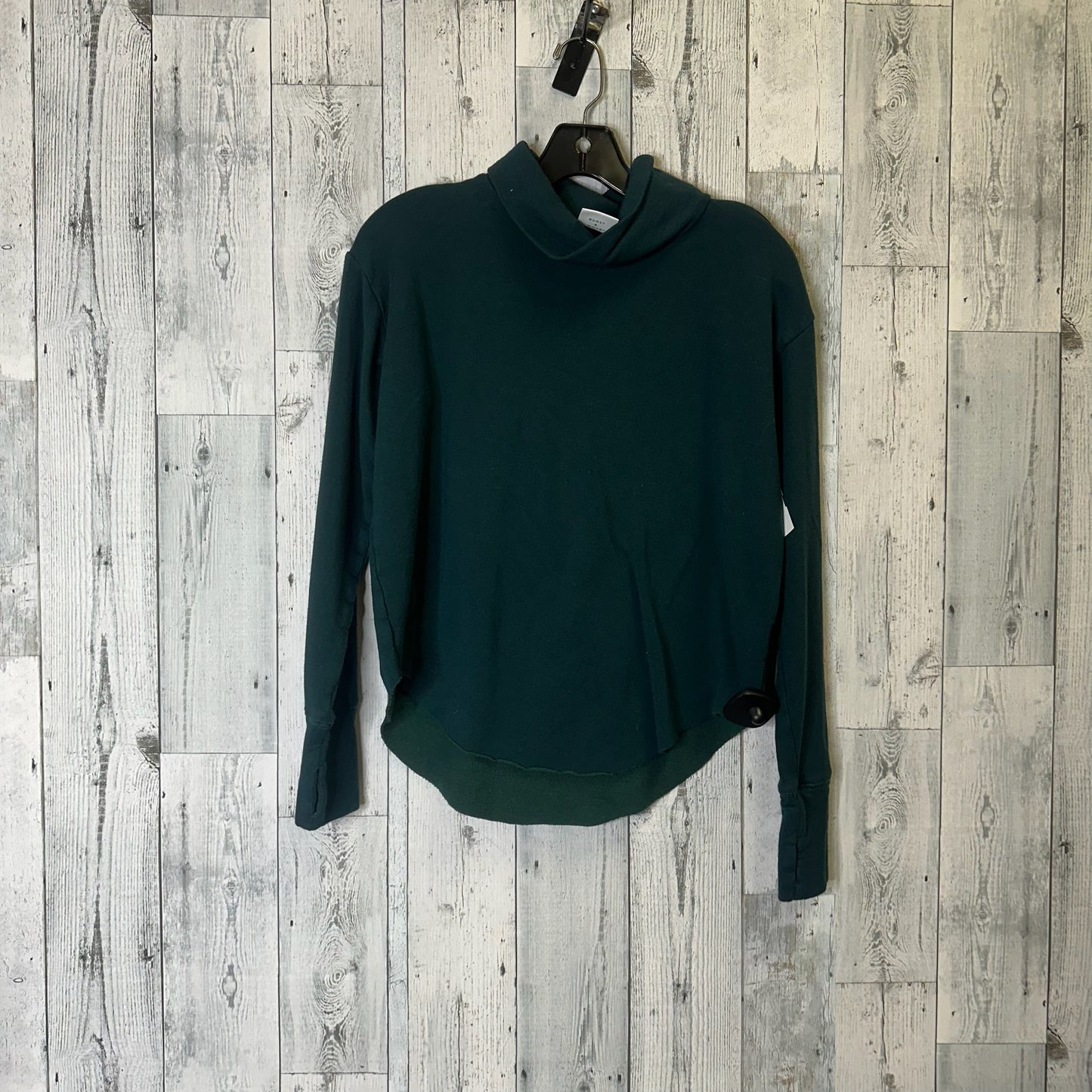 Athletic Top Long Sleeve Collar By Aerie In Green, Size: Xs