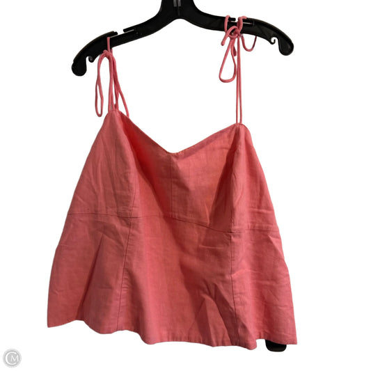 Top Sleeveless By Old Navy In Pink, Size: 2x