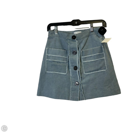 Skirt Mini & Short By Clothes Mentor In Blue, Size: S