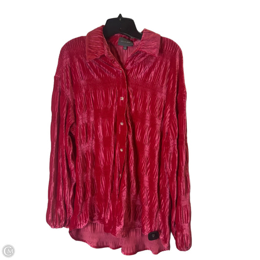 Top Long Sleeve By Clothes Mentor In Pink, Size: S