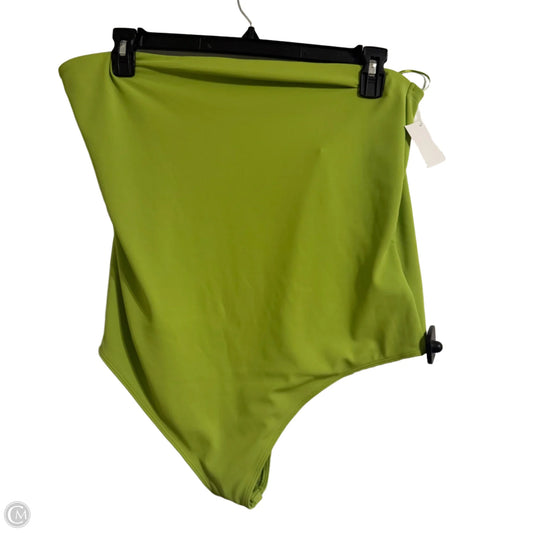 Bodysuit By Express In Green, Size: Xl