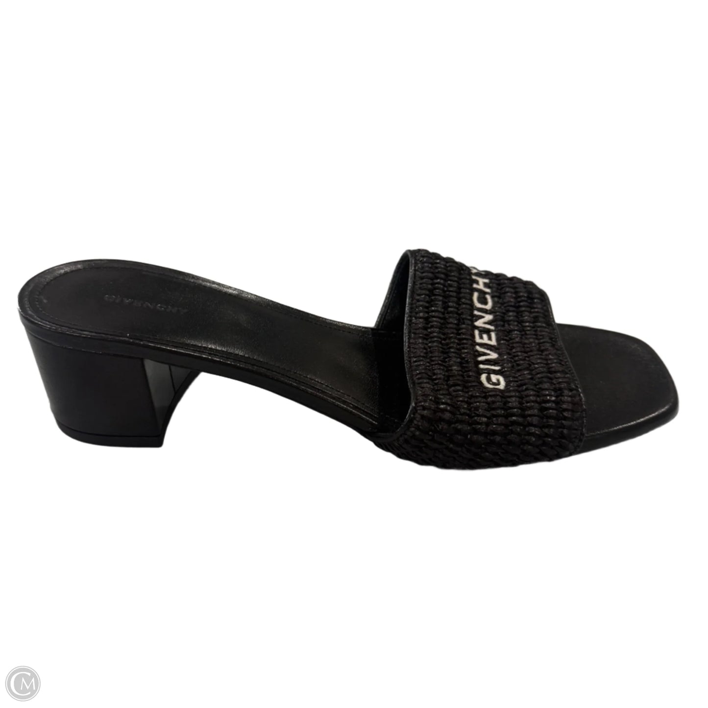 Sandals Luxury Designer By Givenchy In Black, Size: 9