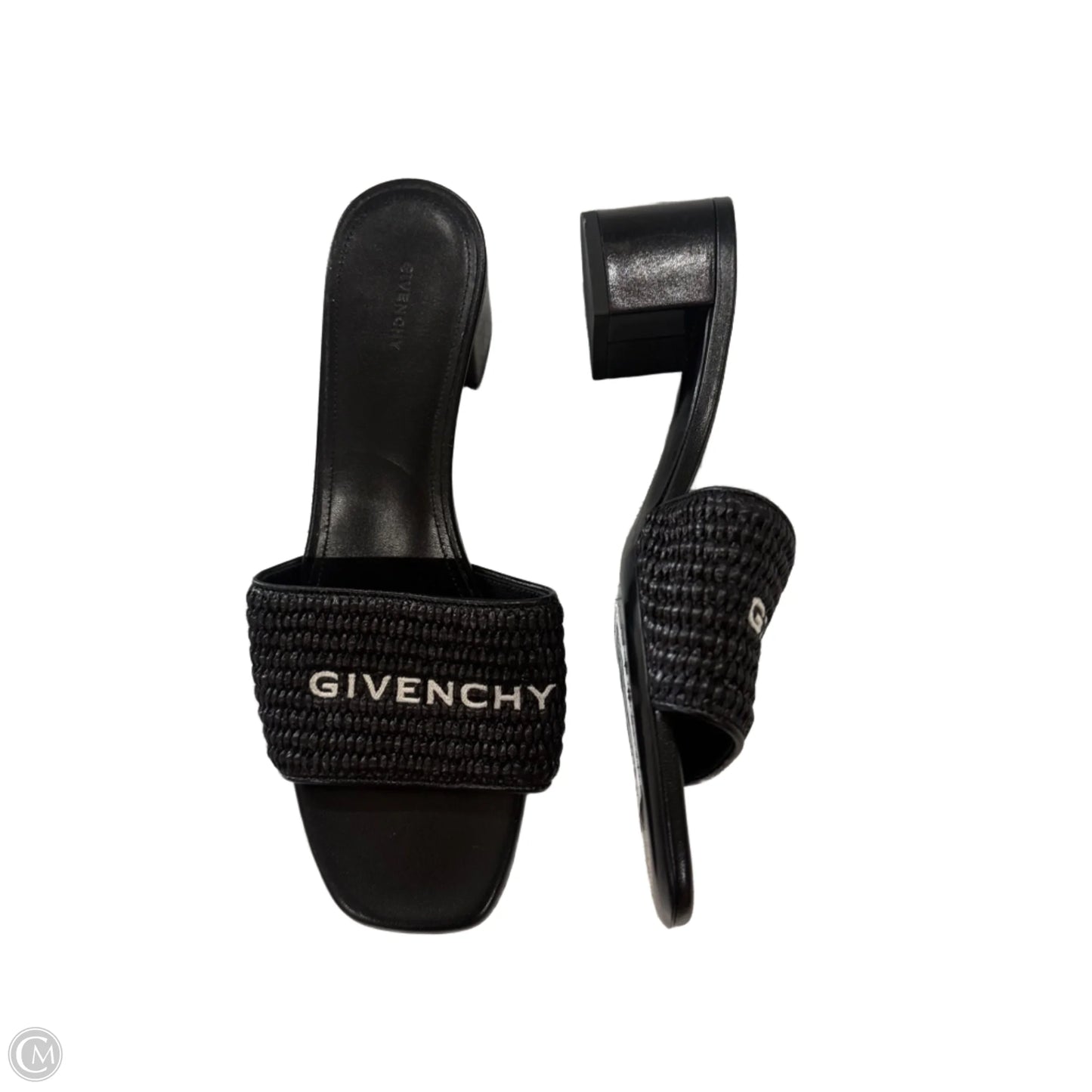 Sandals Luxury Designer By Givenchy In Black, Size: 9