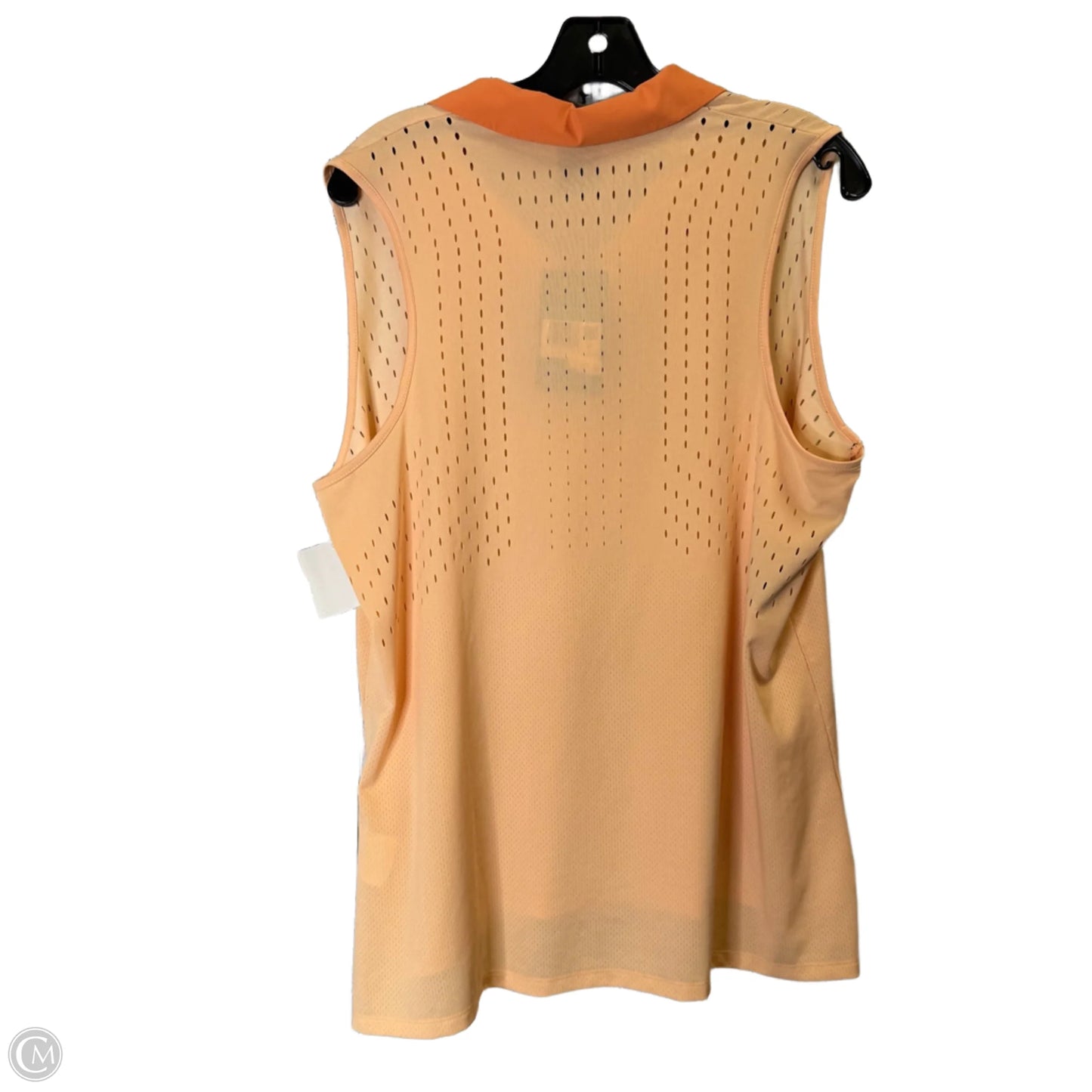 Athletic Tank Top By Nike Apparel In Orange, Size: Xl