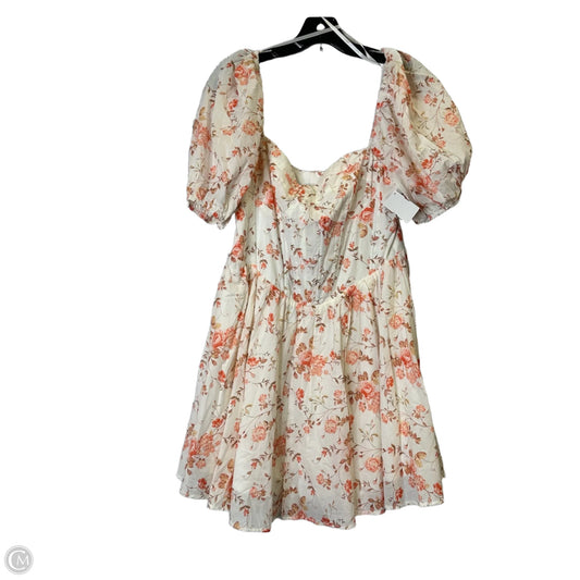 Dress Casual Short By Altard State In Floral Print, Size: Xl