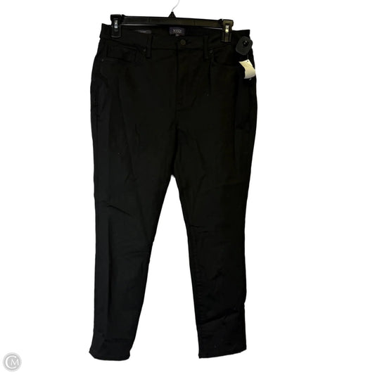 Jeans Skinny By Not Your Daughters Jeans In Black Denim, Size: 12