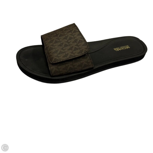 Sandals Flats By Cmb In Brown, Size: 9