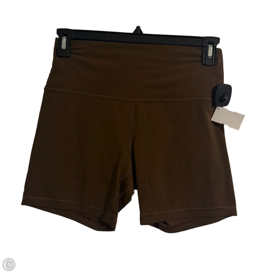 Athletic Shorts By Lululemon In Brown, Size: 10