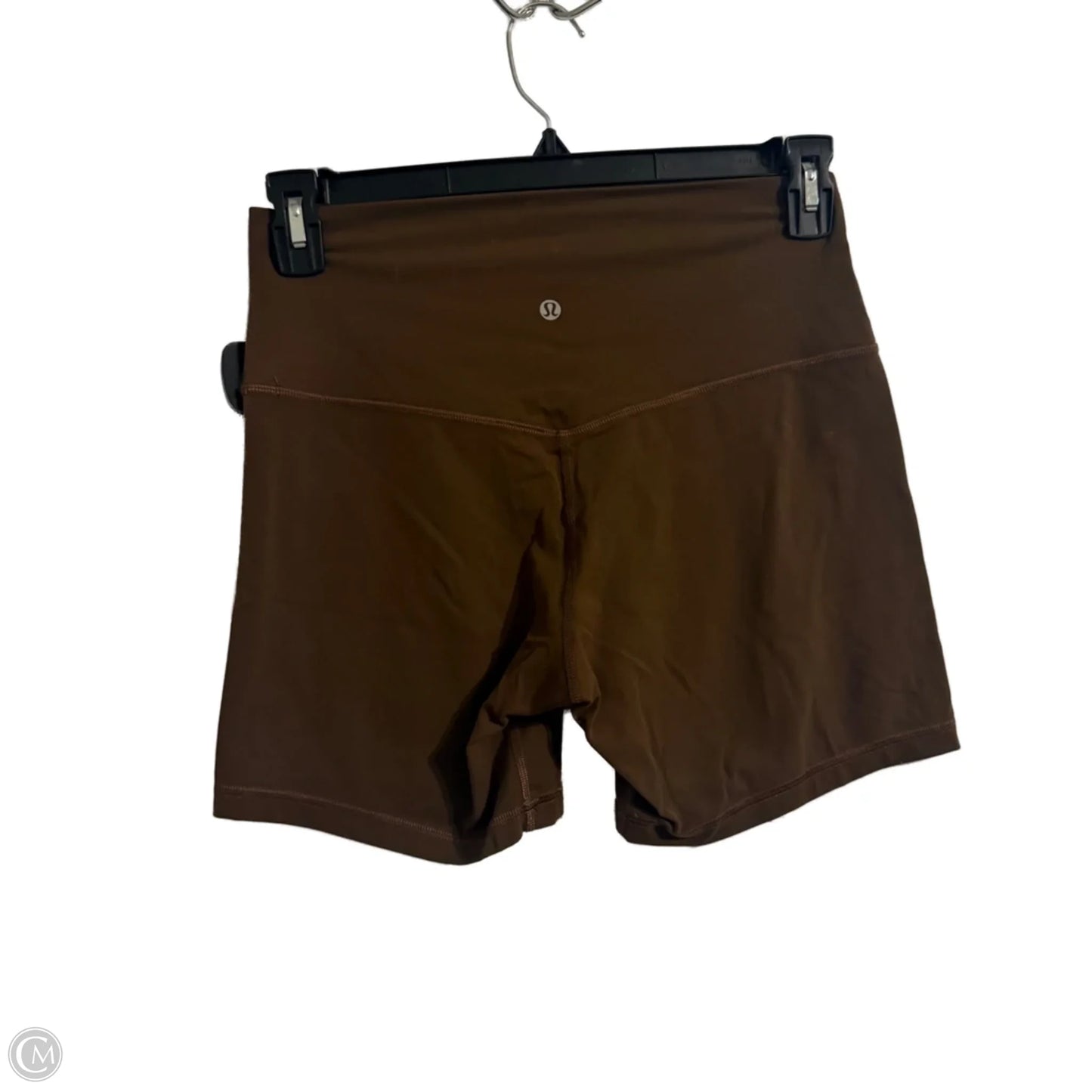 Athletic Shorts By Lululemon In Brown, Size: 10