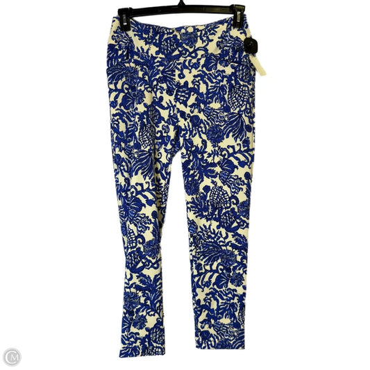 Athletic Pants By Lilly Pulitzer In Blue, Size: 8
