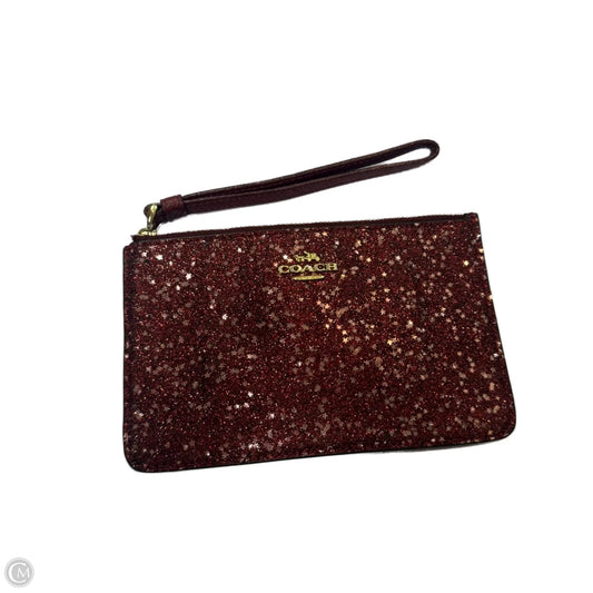 Wristlet Designer By Coach, Size: Medium