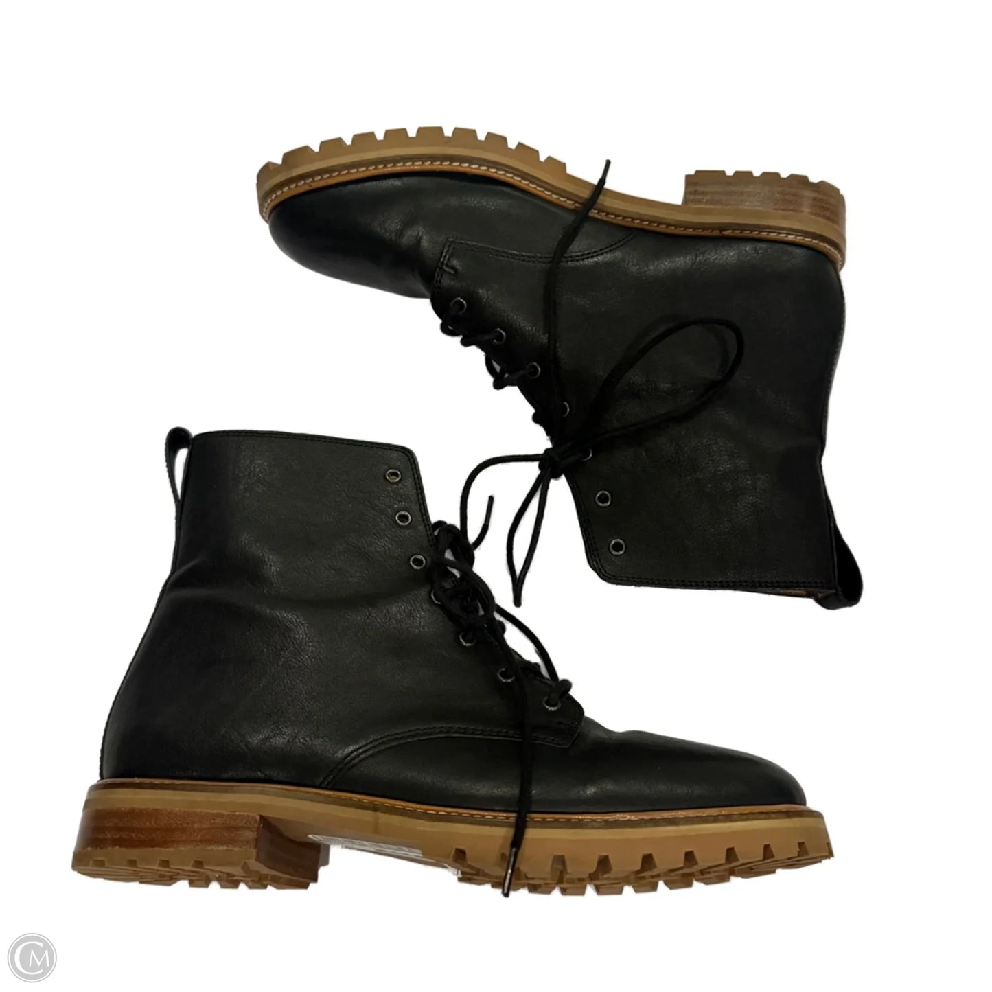 Boots Combat By Madewell In Black, Size: 10
