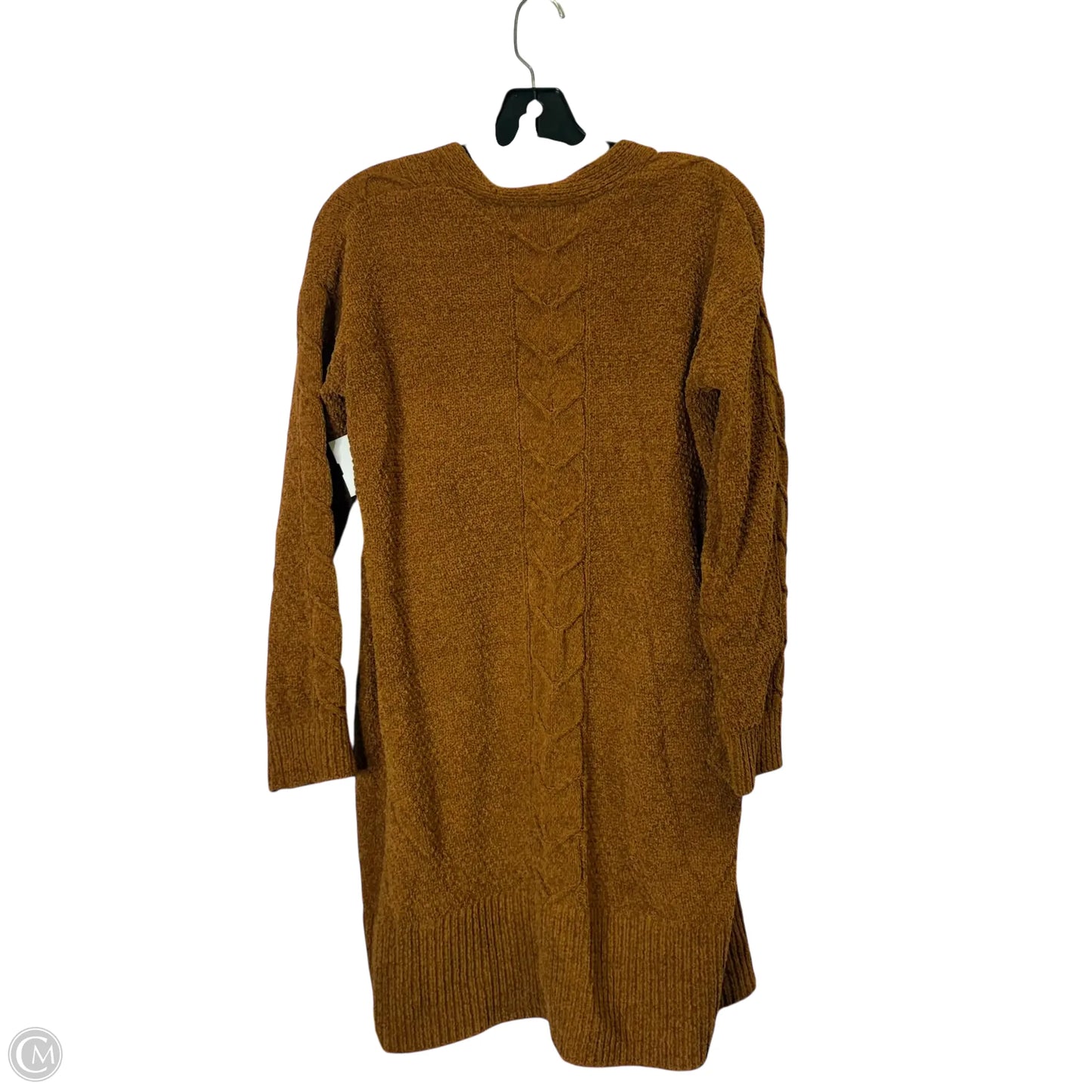 Sweater Cardigan By Pink Rose In Brown, Size: Xs
