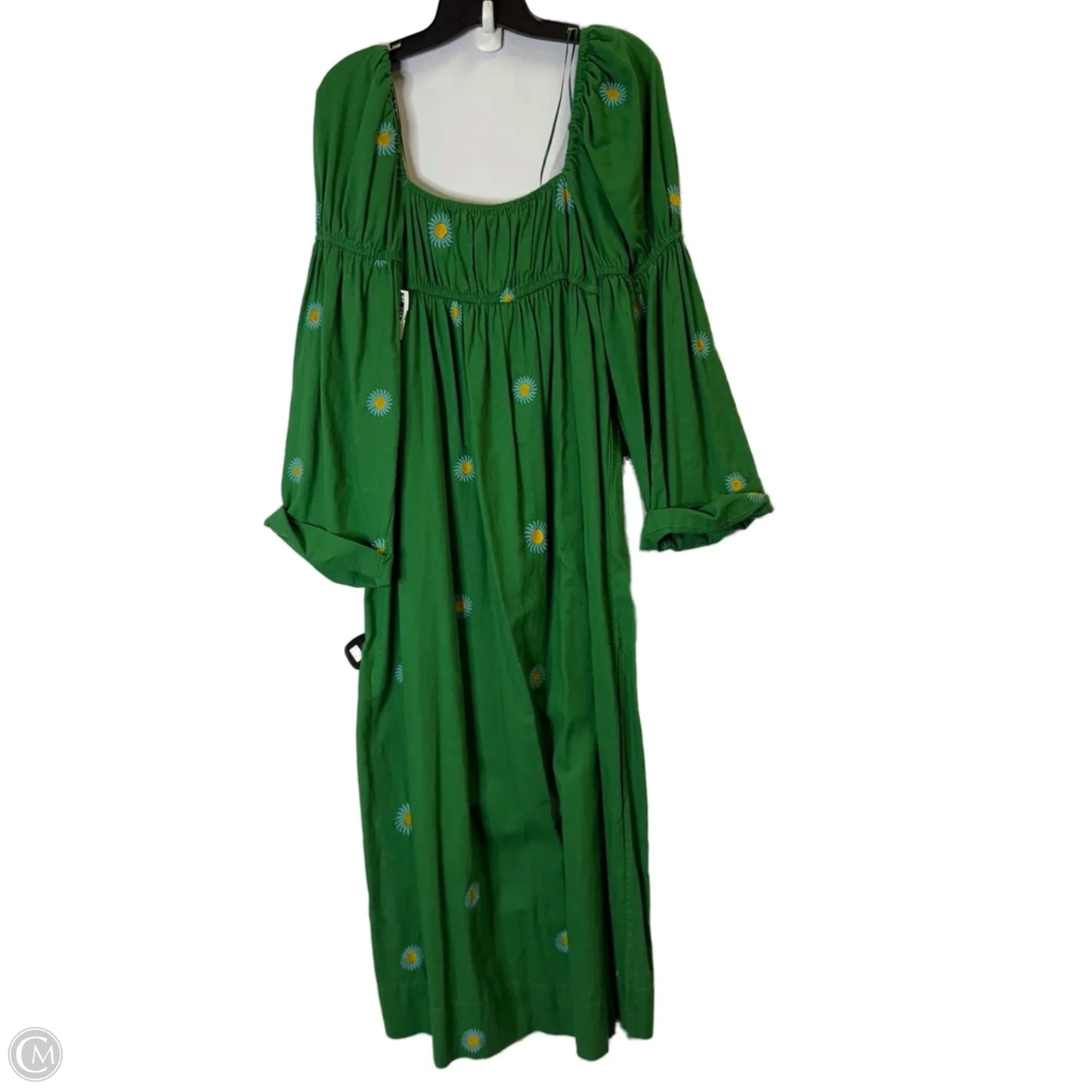 Dress Casual Midi By Free People In Green, Size: Xs