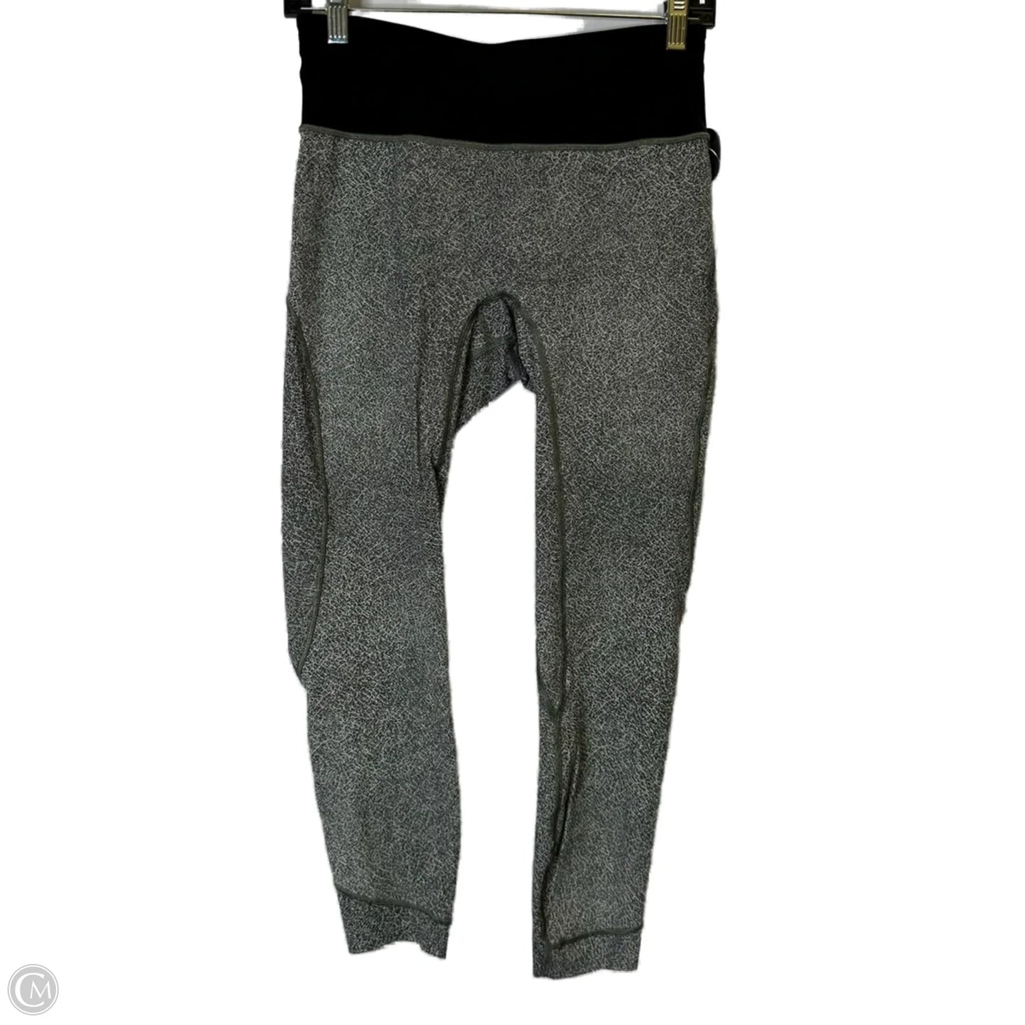 Athletic Leggings Capris By Lululemon In Grey, Size: 8