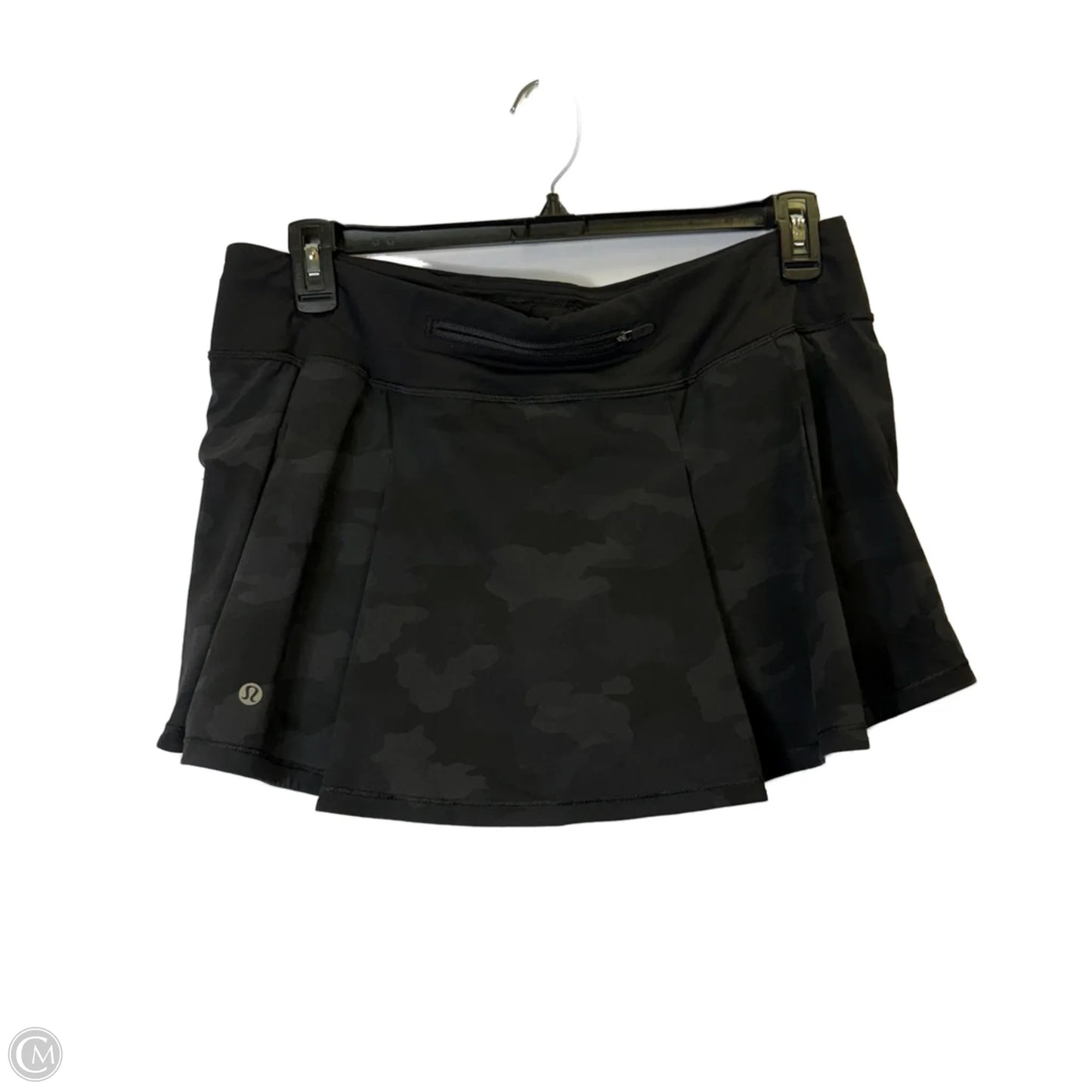 Athletic Skort By Lululemon In Black, Size: 12