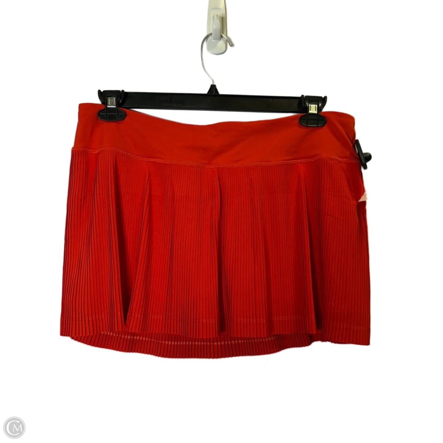 Athletic Skort By Lululemon In Red, Size: 12
