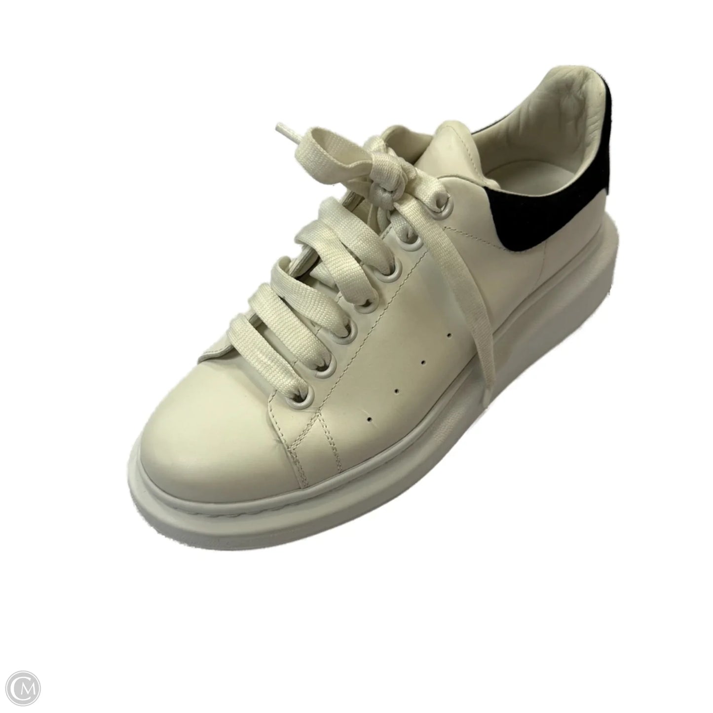 Shoes Luxury Designer By Alexander Mcqueen In White, Size: 9
