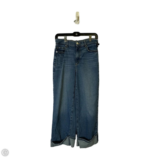 Jeans Wide Leg By Loft In Blue Denim, Size: 2