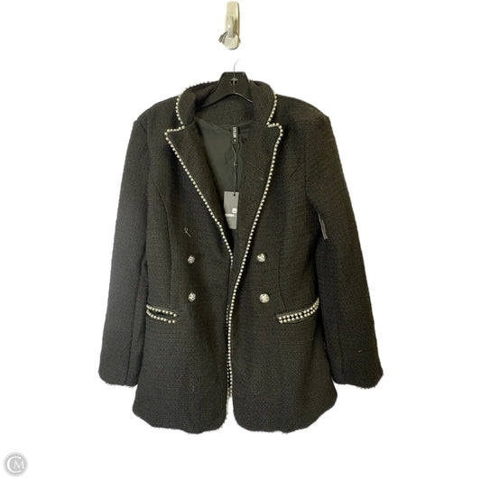Blazer By Clothes Mentor In Black, Size: M
