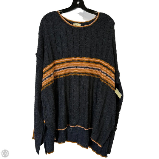 Sweater By Easel In Navy, Size: 3x