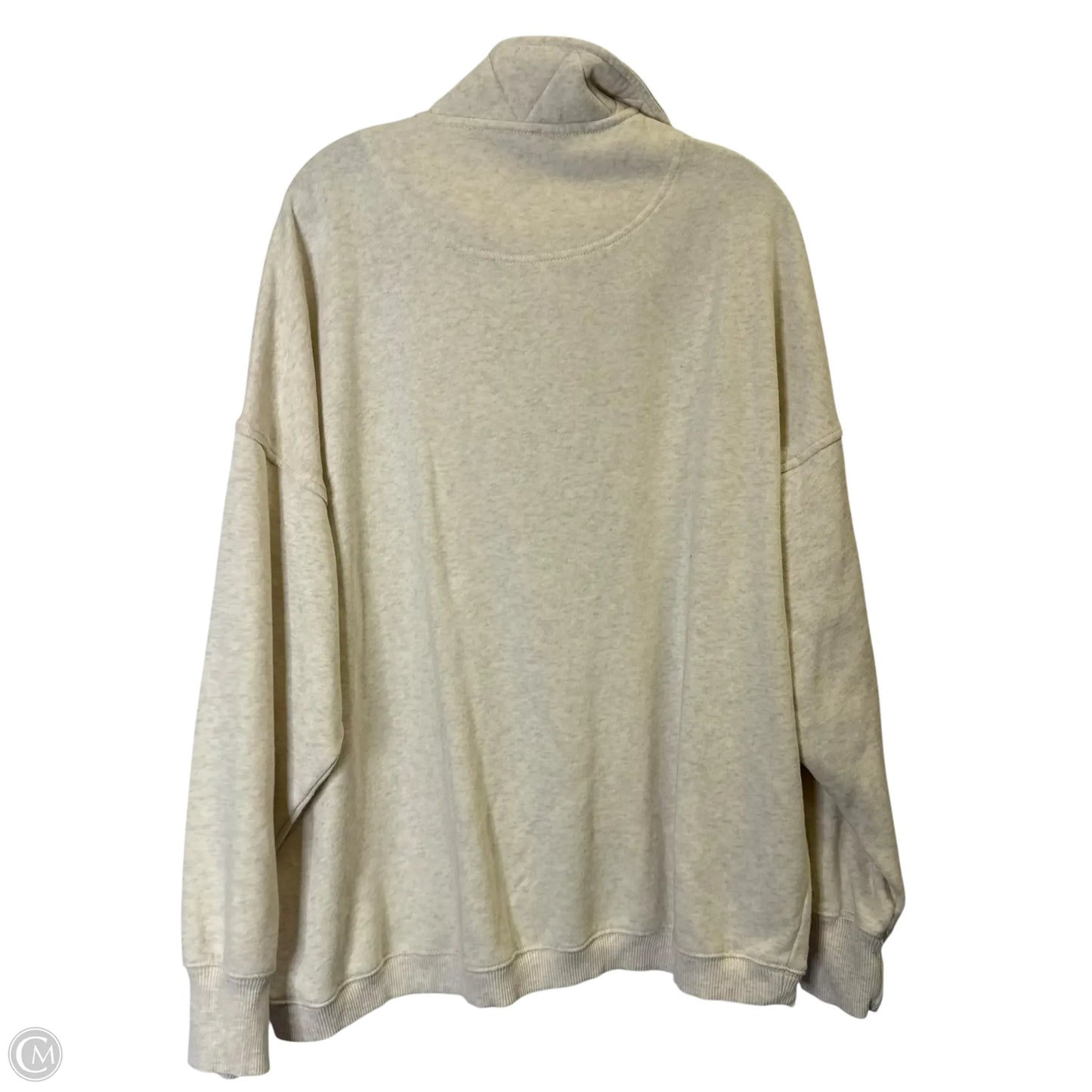 Sweatshirt Collar By Aerie In Cream, Size: L