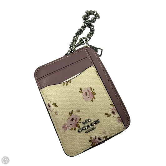 Wallet Designer By Coach, Size: Small