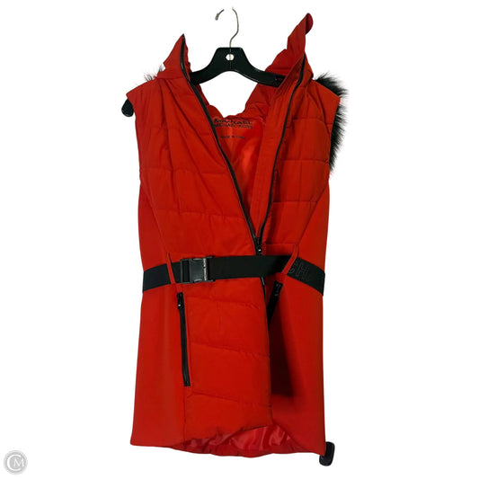 Vest Puffer & Quilted By Cmb In Red, Size: L