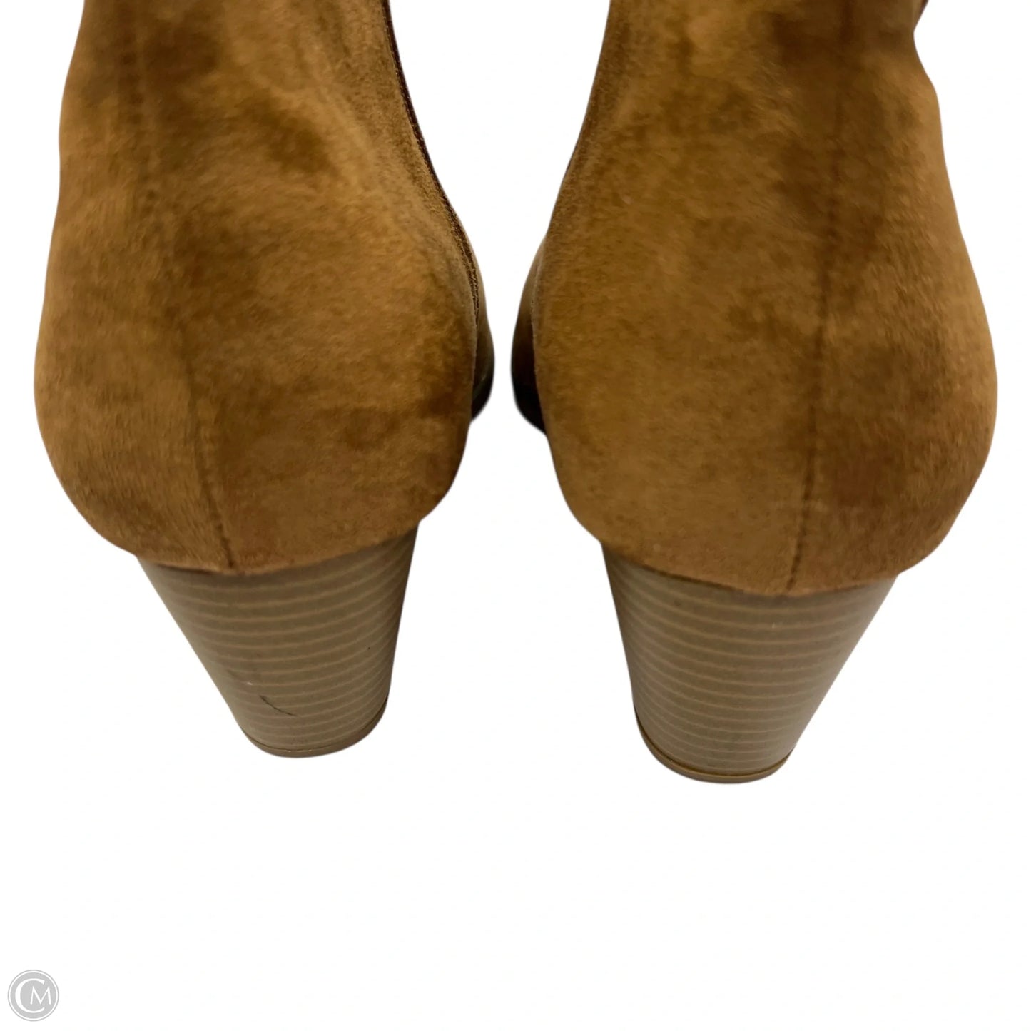 Boots Ankle Heels By Lulus In Brown, Size: 10