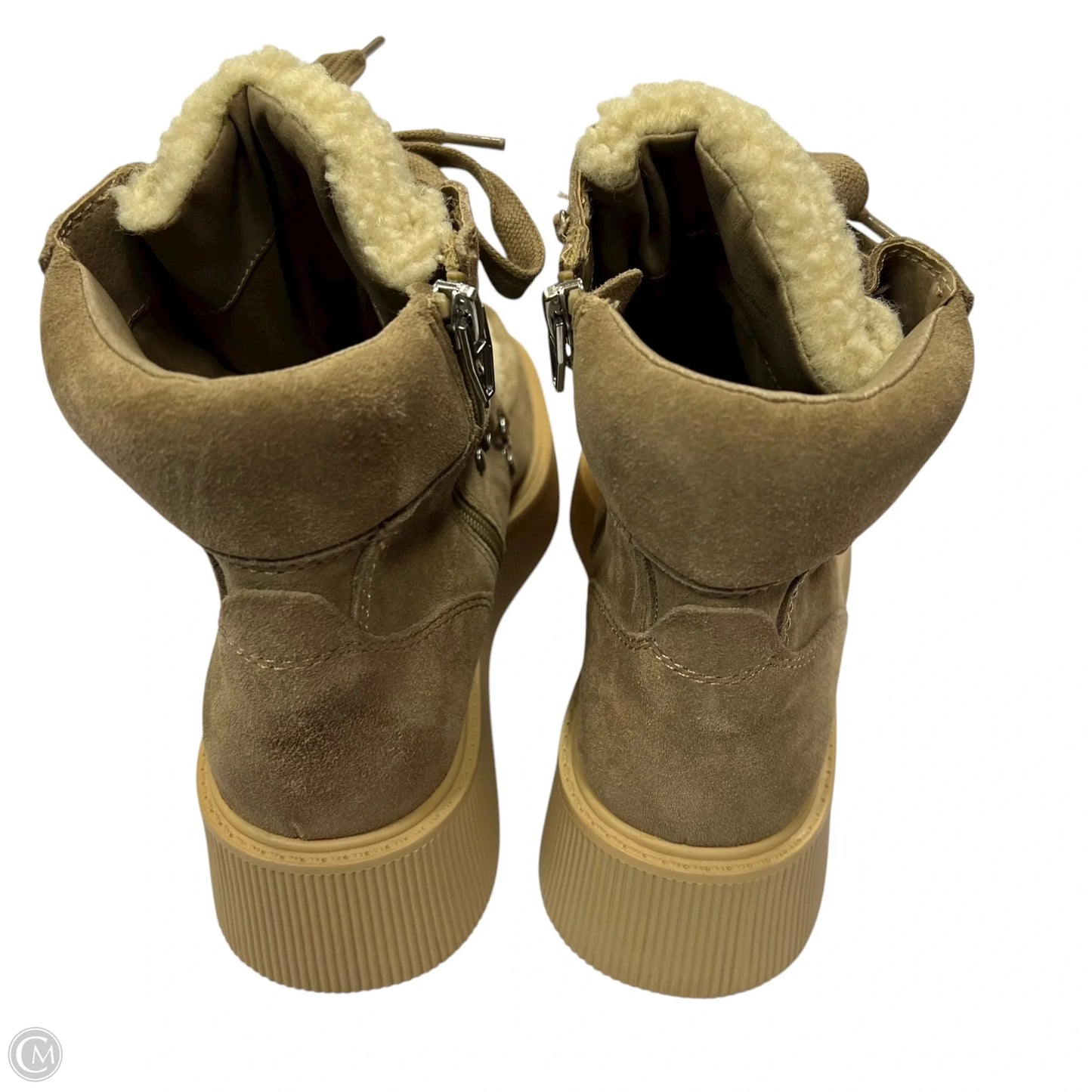 Boots Ankle Flats By Dolce Vita In Cream, Size: 9