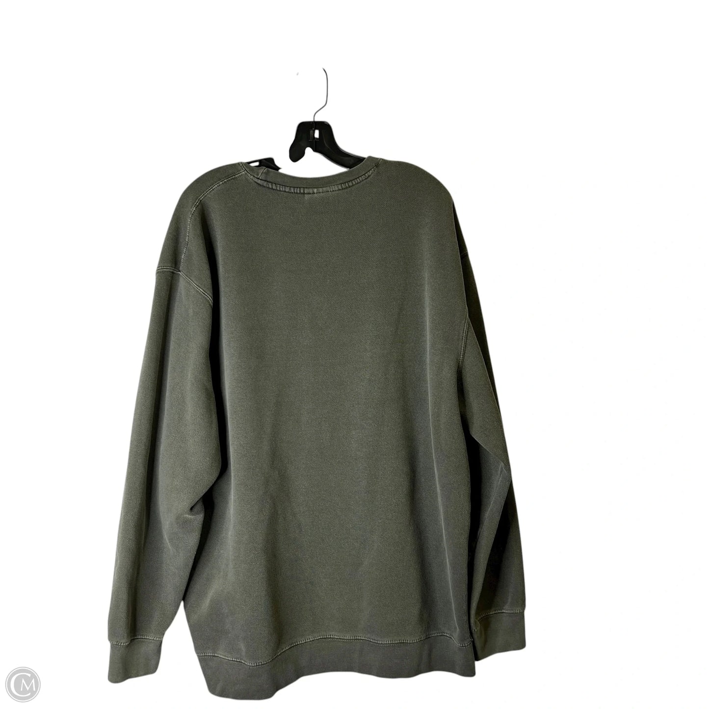Sweatshirt Crewneck By Clothes Mentor In Grey, Size: Xxl