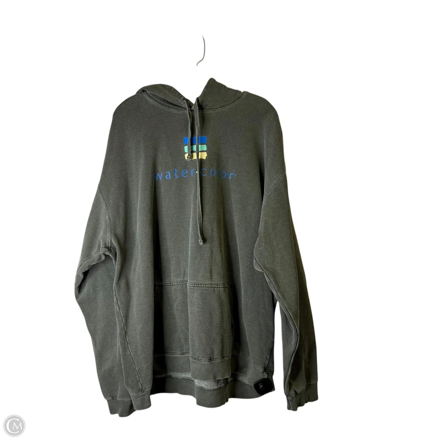 Sweatshirt Hoodie By Comfort Colors In Grey, Size: 2x