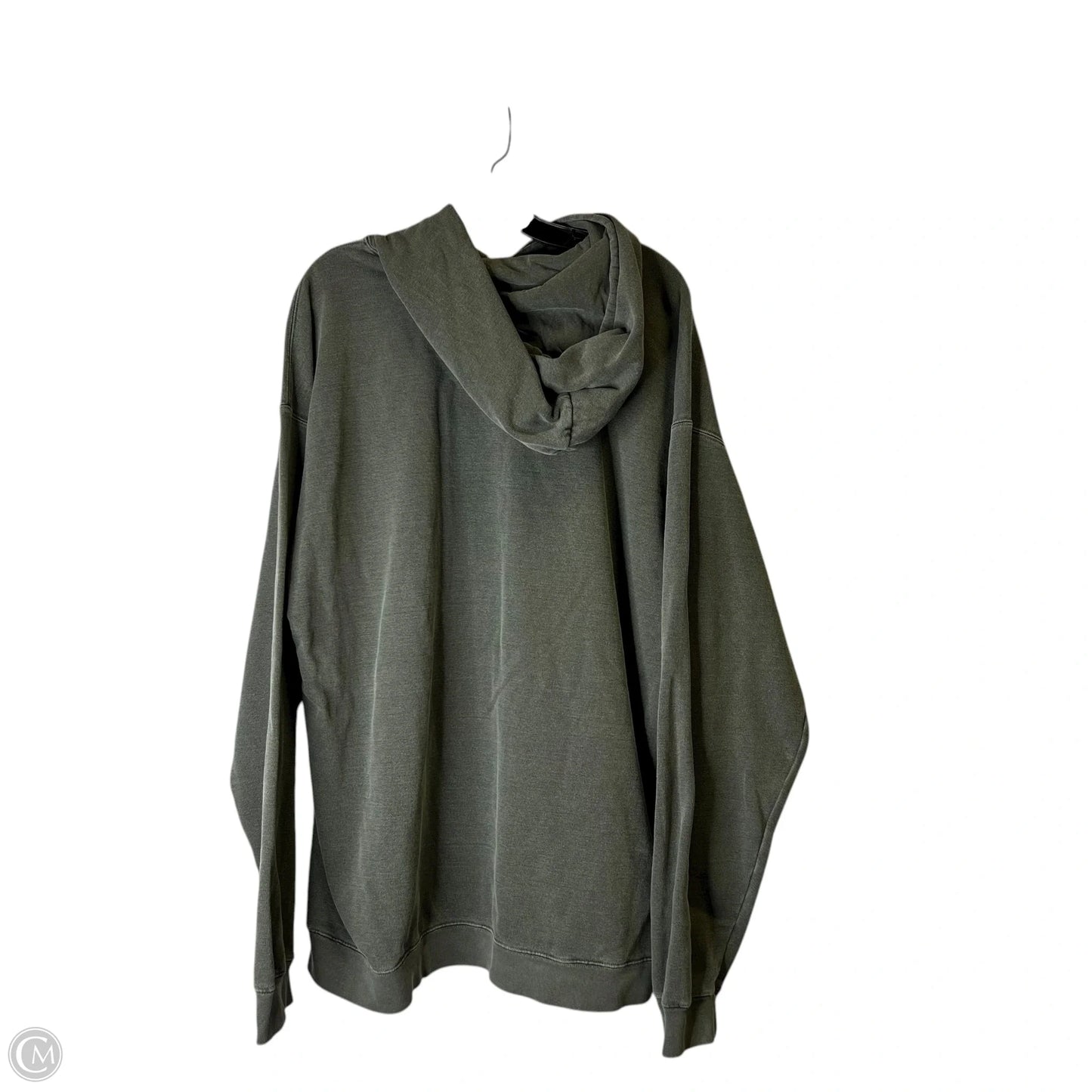 Sweatshirt Hoodie By Comfort Colors In Grey, Size: 2x
