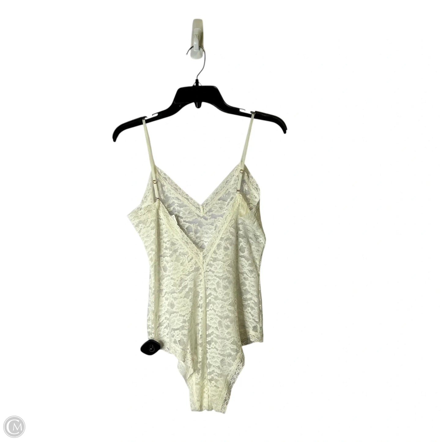 Bodysuit By Anthropologie In White, Size: L
