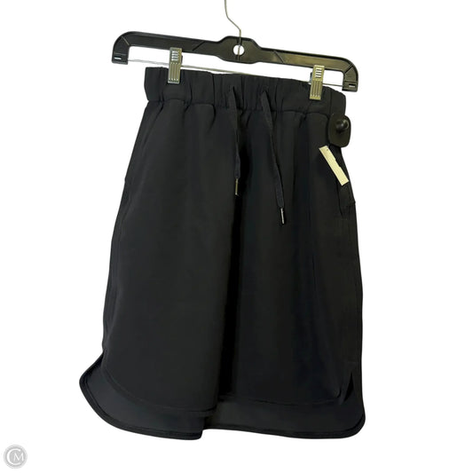 Athletic Skirt By Lululemon In Black, Size: 2