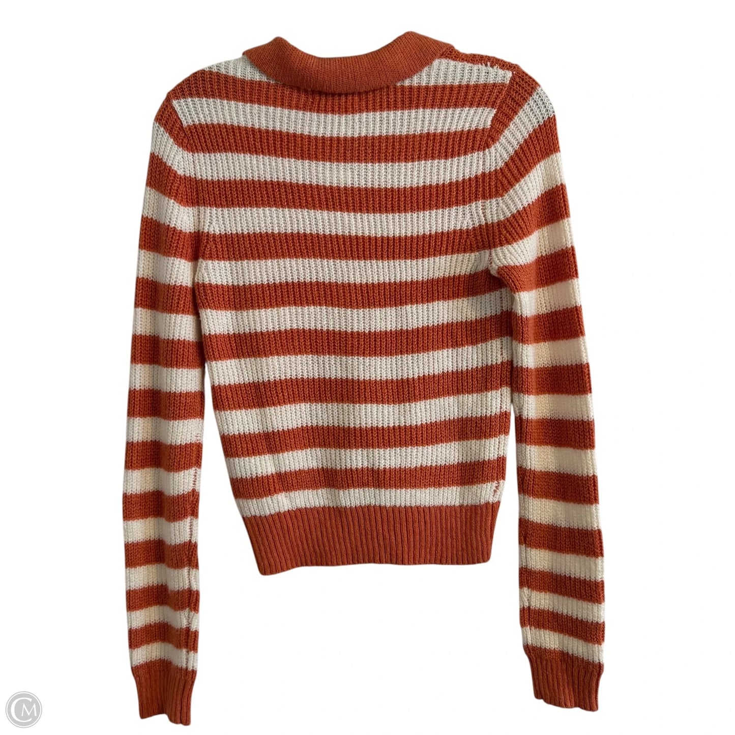 Sweater By American Eagle In Orange, Size: Xs