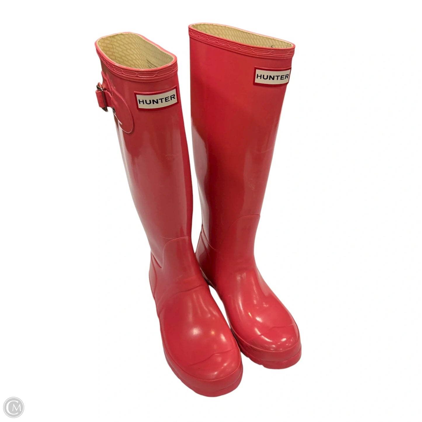 Boots Rain By Hunter In Pink, Size: 7