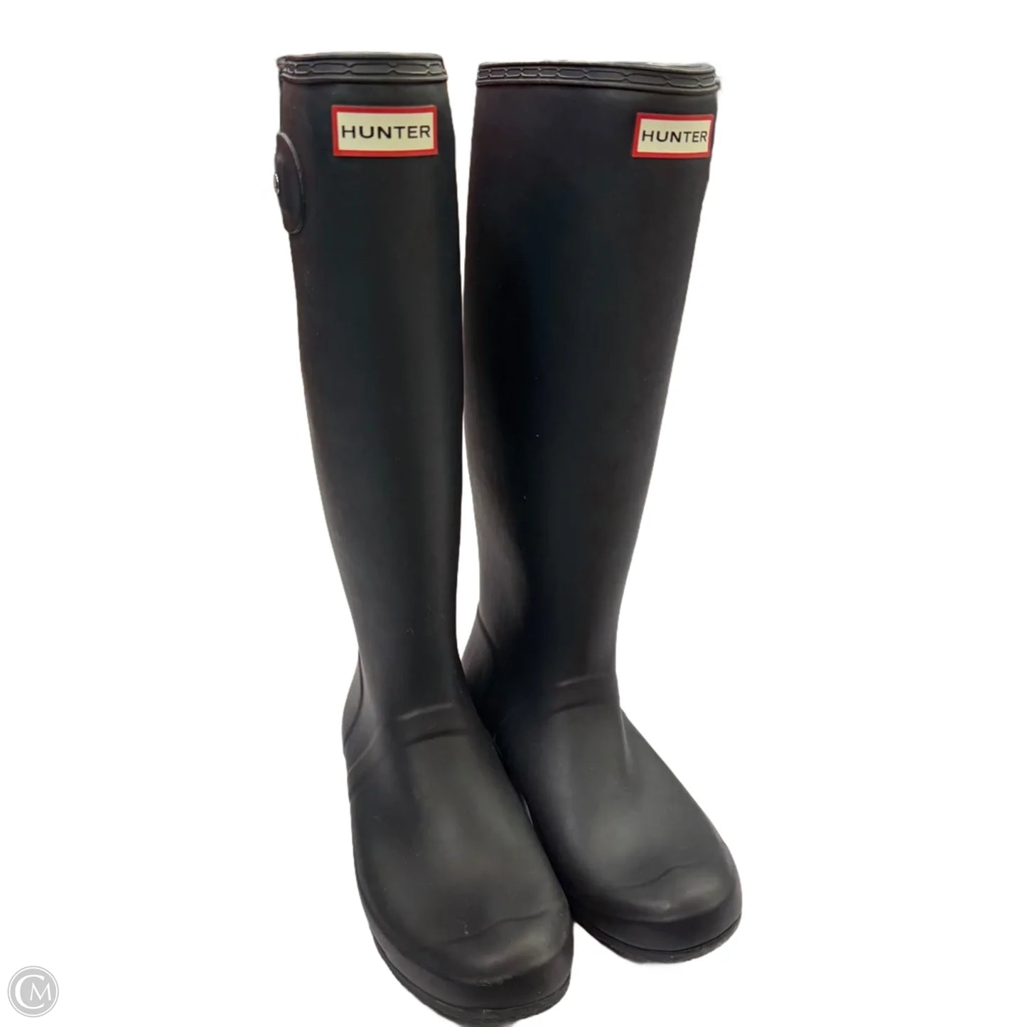 Boots Rain By Hunter In Navy, Size: 8