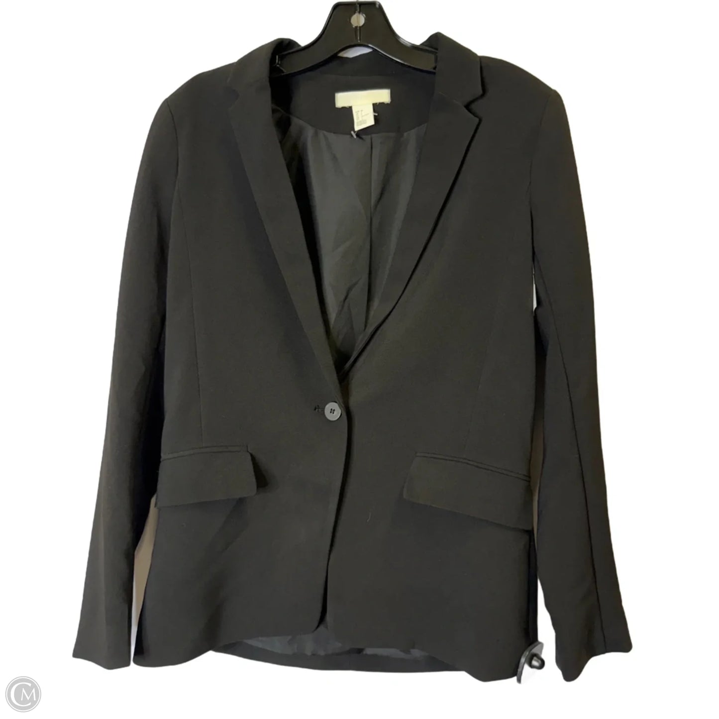Blazer By H&m In Black, Size: 4