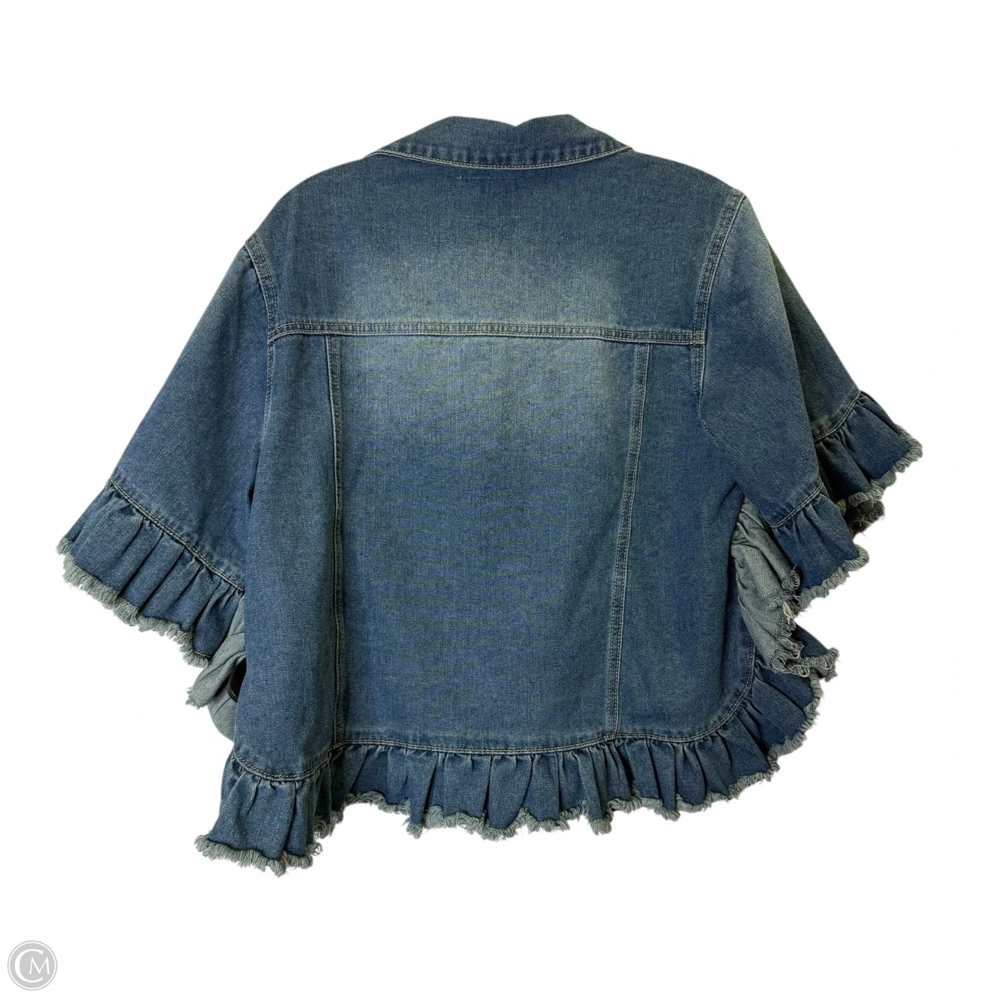 Jacket Denim By Hayden La In Blue Denim, Size: S