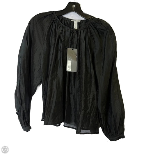 Top Long Sleeve By Future Collective In Black, Size: Xs