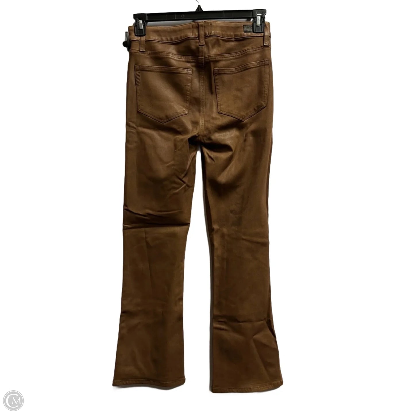 Jeans Flared By Paige In Brown, Size: 6