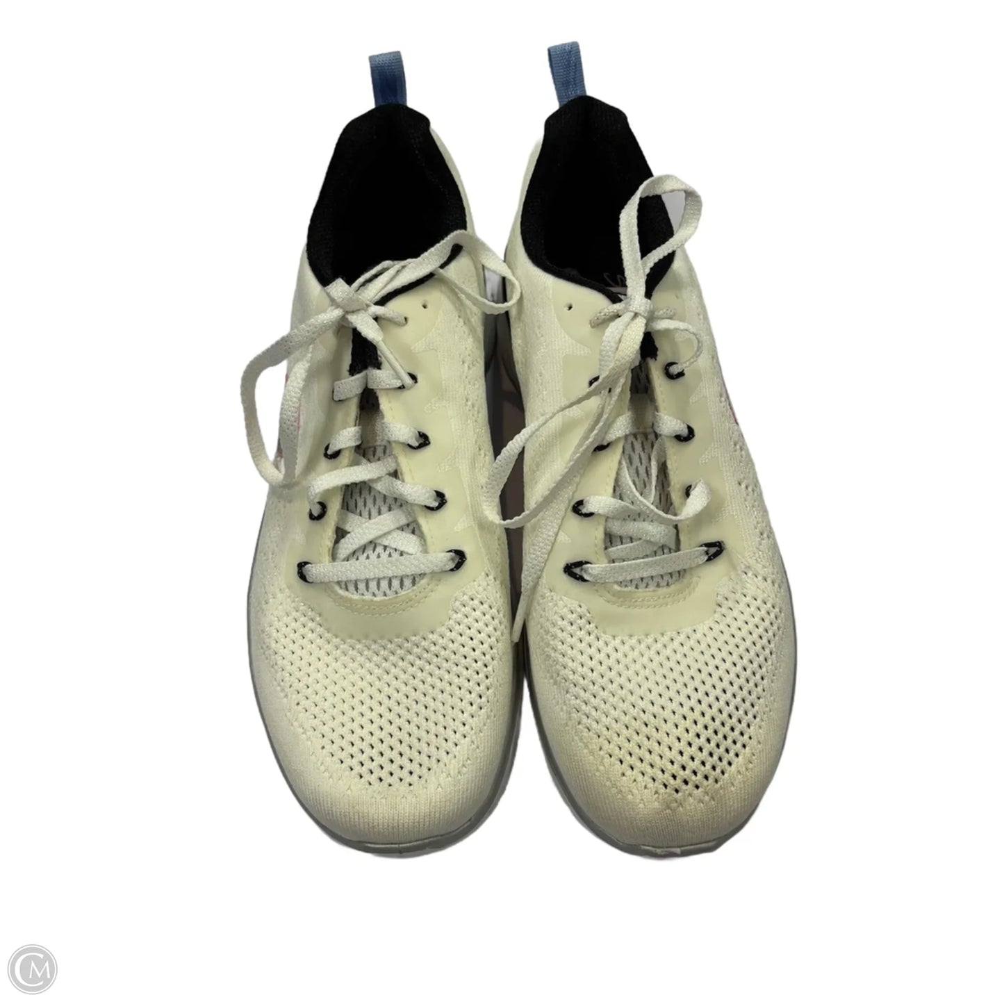 Shoes Athletic By Skechers In Cream, Size: 9.5