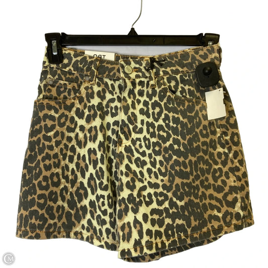 Shorts By Oat In Animal Print, Size: 2