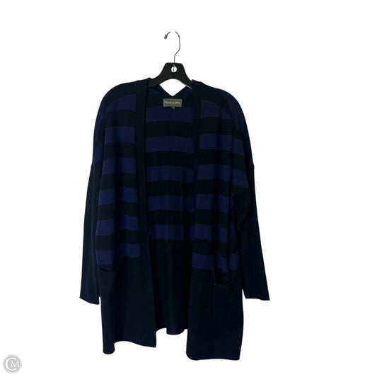 Cardigan By Michael Stars In Black & Blue, Size: Xs